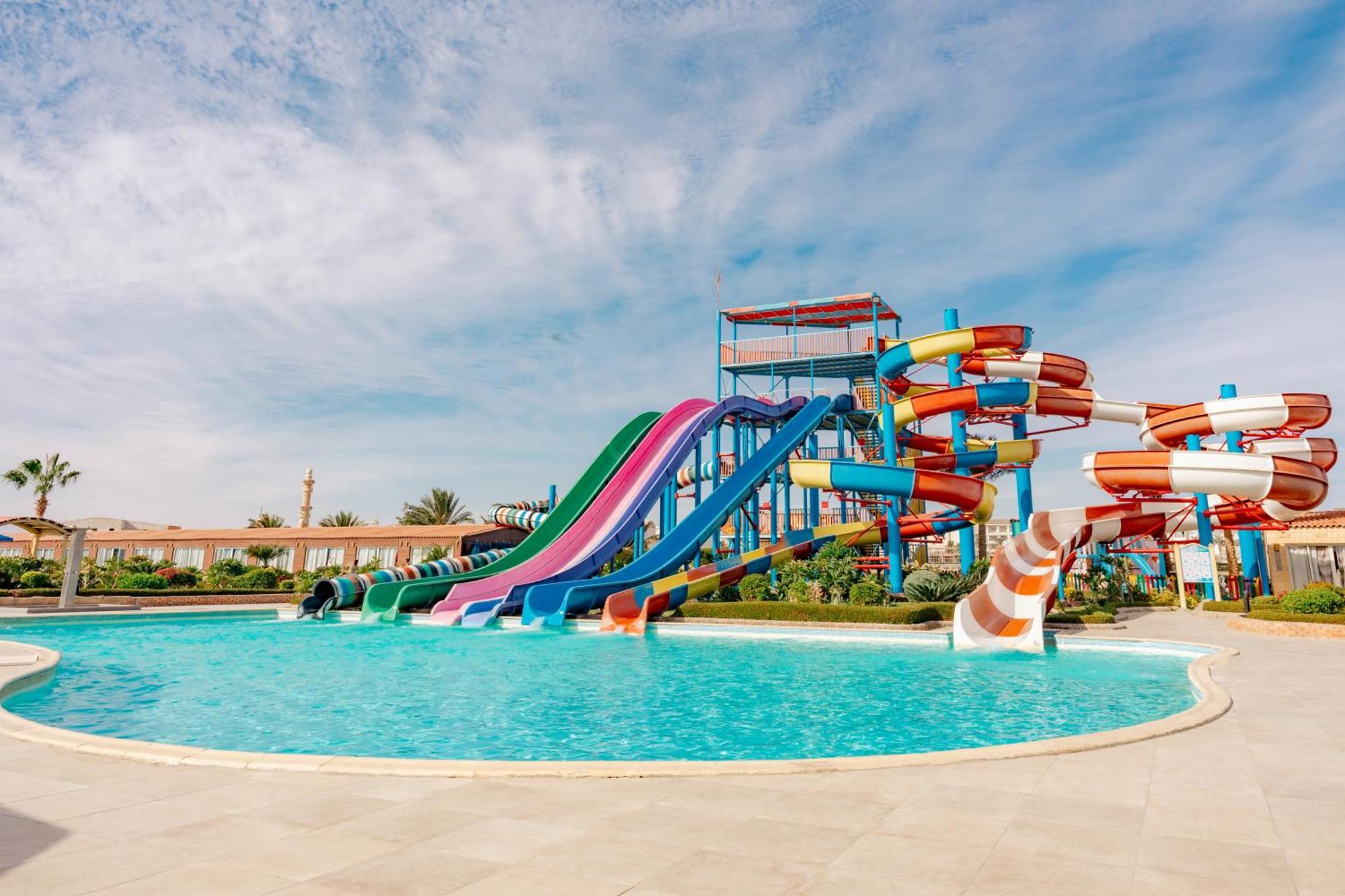 Sunrise Alora Aqua Park Resort Hurghada Exterior foto