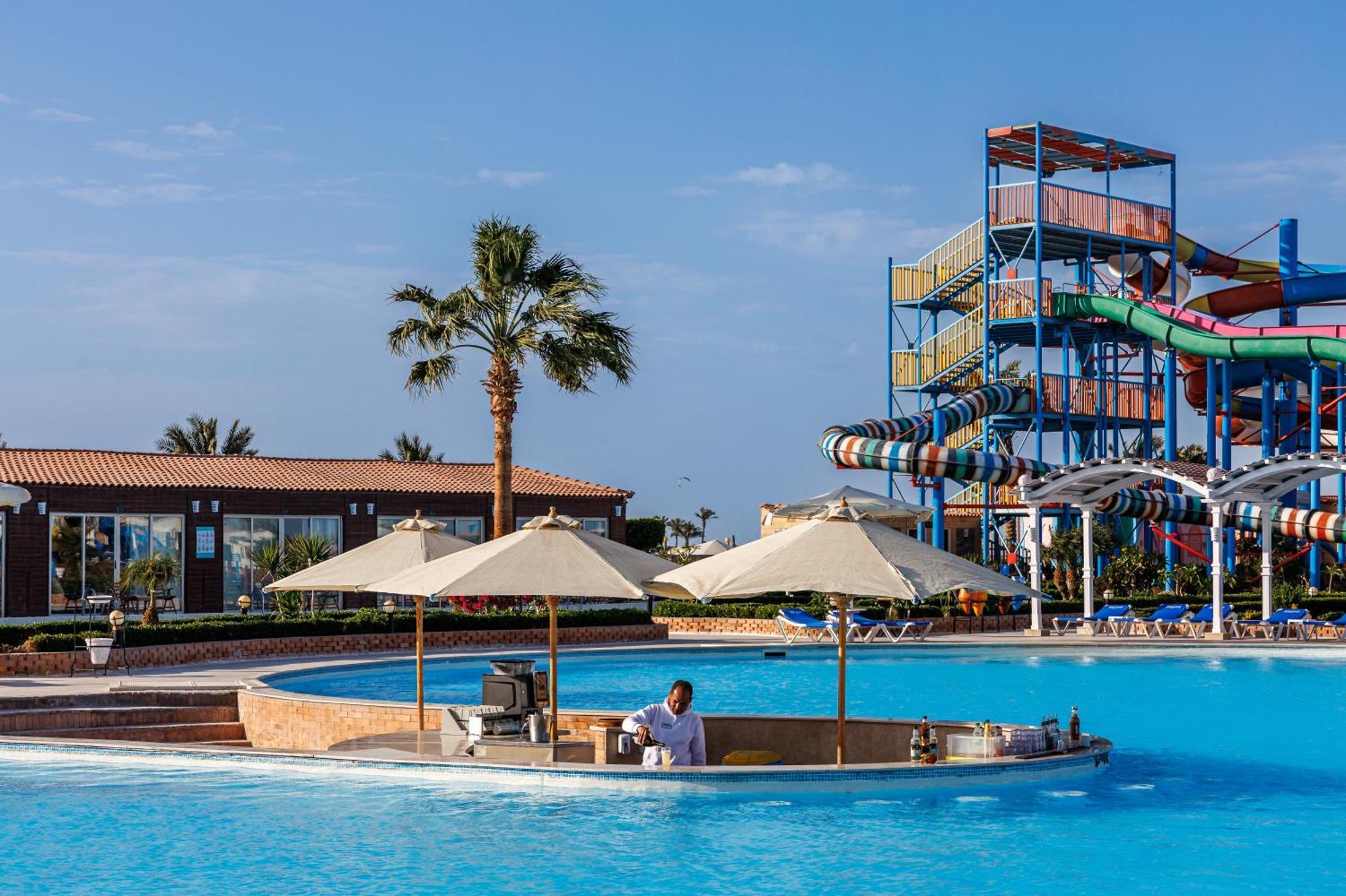 Sunrise Alora Aqua Park Resort Hurghada Exterior foto