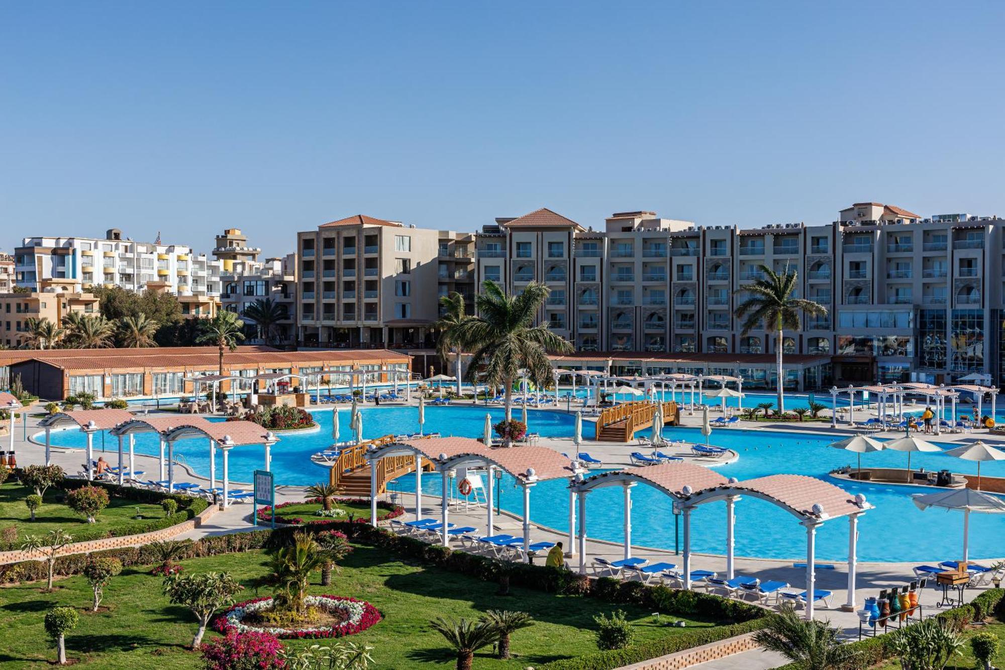 Sunrise Alora Aqua Park Resort Hurghada Exterior foto